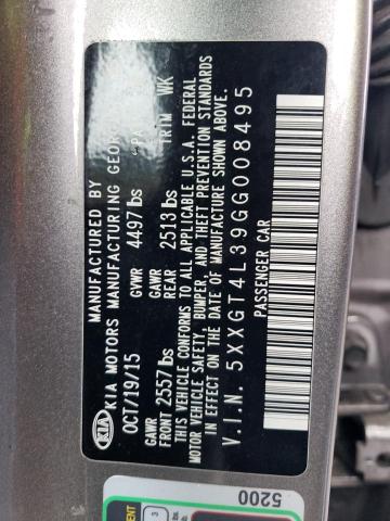 5XXGT4L39GG008495 KIA Optima Lx