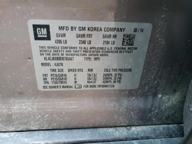 KL4CJBSB8EB785667 Buick Encore Convenience