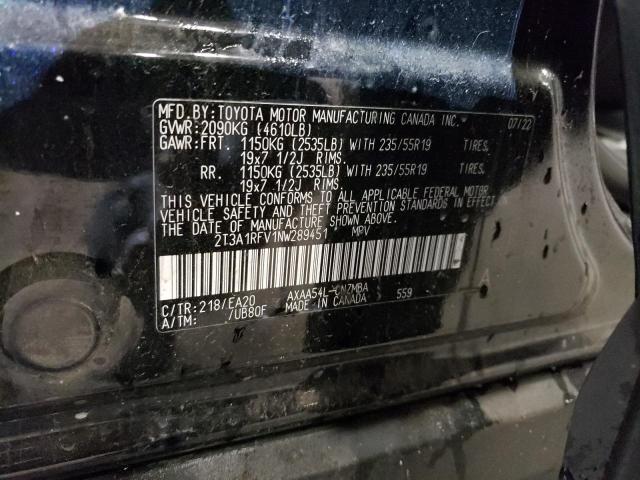 2022 TOYOTA RAV4 XLE P - 2T3A1RFV1NW289451