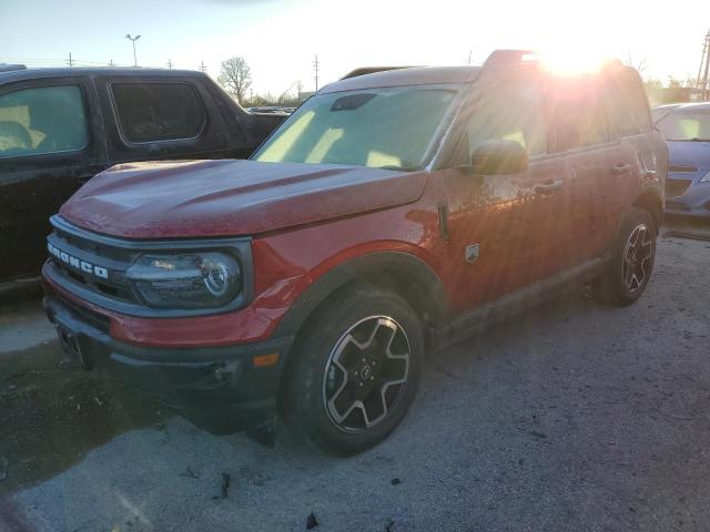Ford Bronco salvage cars for sale: 2021 Ford Bronco Sport BIG Bend