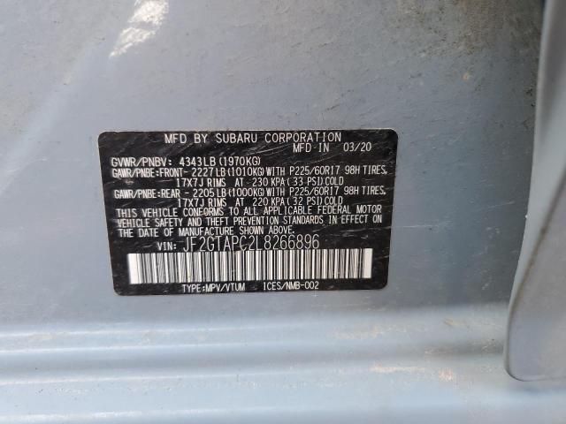 JF2GTAPC2L8266896 Subaru Crosstrek Premium