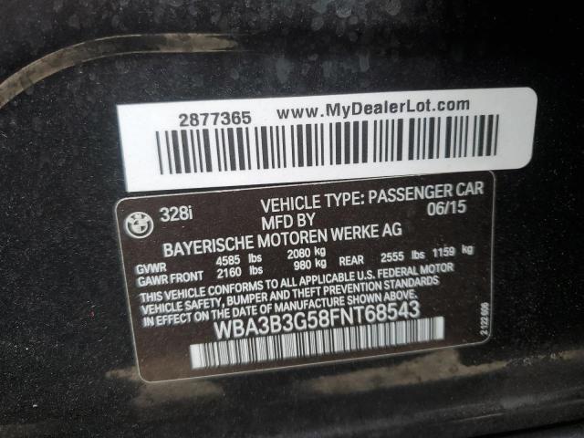 WBA3B3G58FNT68543 BMW 328 XI