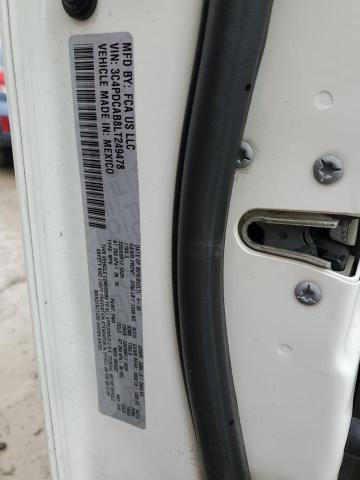 3C4PDCAB8LT249478 Dodge JOURNEY SE