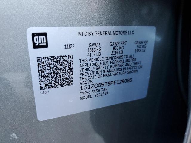 2023 CHEVROLET MALIBU RS - 1G1ZG5ST9PF129085