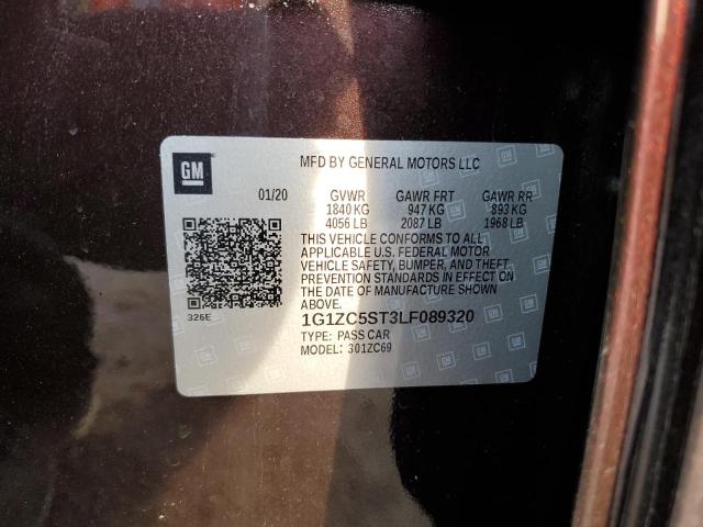 2020 CHEVROLET MALIBU LS - 1G1ZC5ST3LF089320