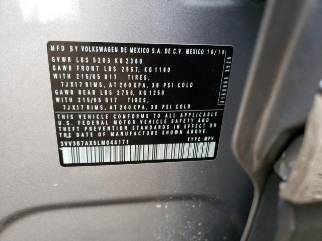 2020 VOLKSWAGEN TIGUAN SE - 3VV3B7AX5LM044171