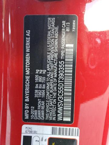 WMWSV3C55DT390355 Mini Cooper