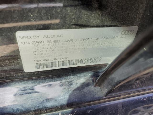 2015 AUDI A4 PREMIUM - WAUFFAFL9FN017095