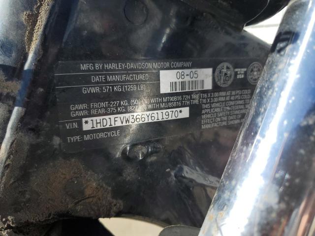 2006 HARLEY-DAVIDSON FLHTI 1HD1FVW366Y611970