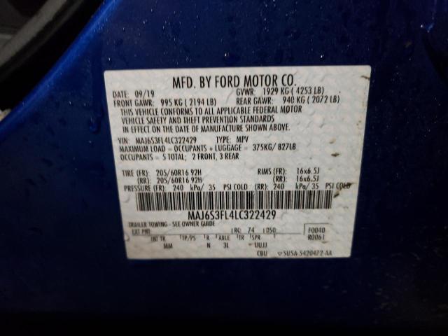 2020 FORD ECOSPORT S - MAJ6S3FL4LC322429