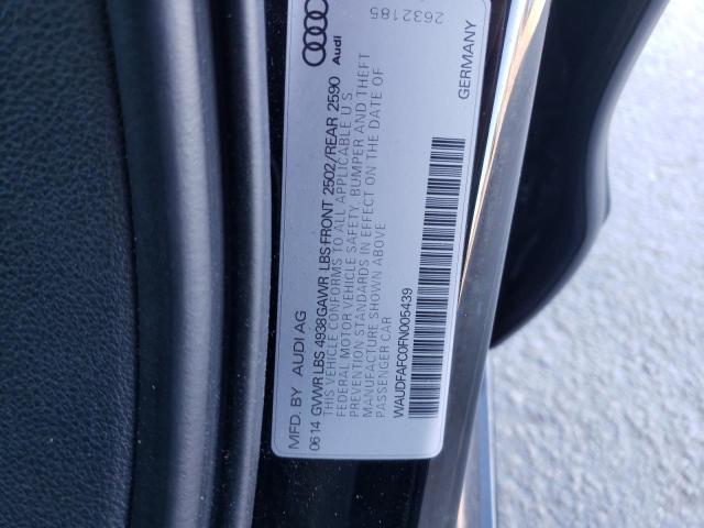2015 AUDI A6 PREMIUM - WAUDFAFC0FN005439