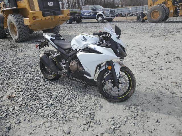 Salvage cars for sale from Copart Mebane, NC: 2021 Honda CBR500 RA