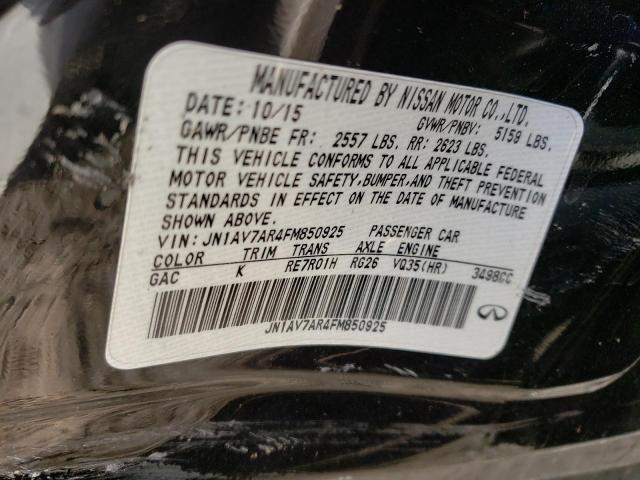 2015 INFINITI Q50 HYBRID - JN1AV7AR4FM850925