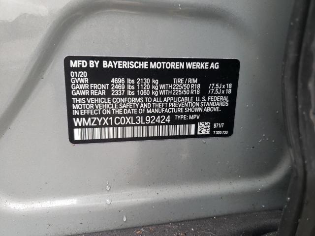 WMZYX1C0XL3L92424 Mini Cooper S Countryman All4