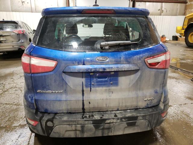 2020 FORD ECOSPORT S - MAJ6S3FL4LC322429