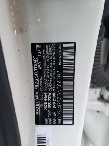 WDDSJ4GB7GN306202 Mercedes-Benz CLA 250 4MATIC