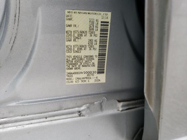 2015 NISSAN TITAN S - 1N6AA0ED1FN500030