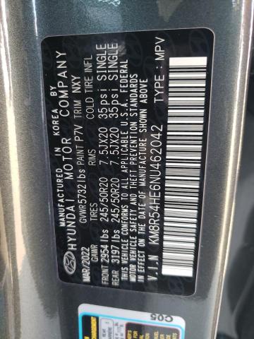2022 HYUNDAI PALISADE L - KM8R54HE6NU462042
