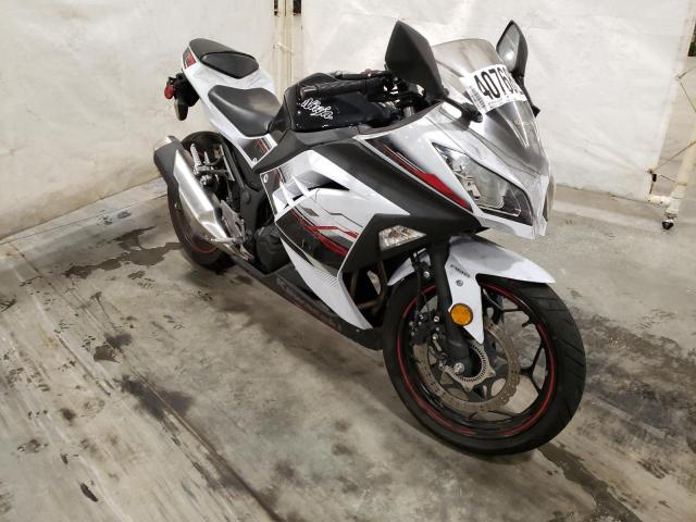 Salvage cars for sale from Copart Avon, MN: 2014 Kawasaki EX300 B