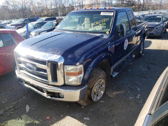 Salvage trucks for sale at Billerica, MA auction: 2008 Ford F350 SRW Super Duty