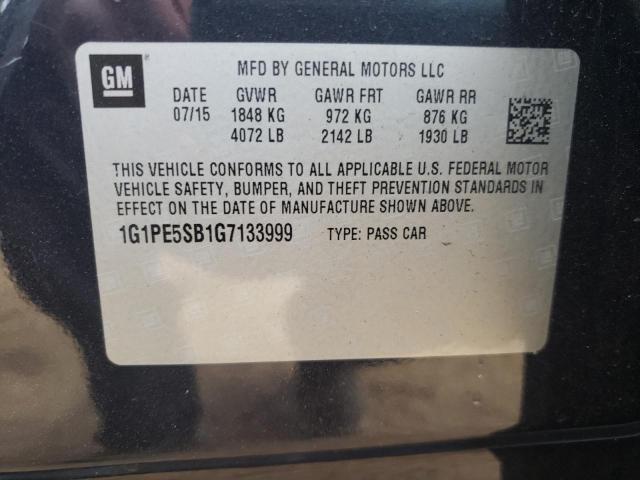 2016 CHEVROLET CRUZE LIMI - 1G1PE5SB1G7133999