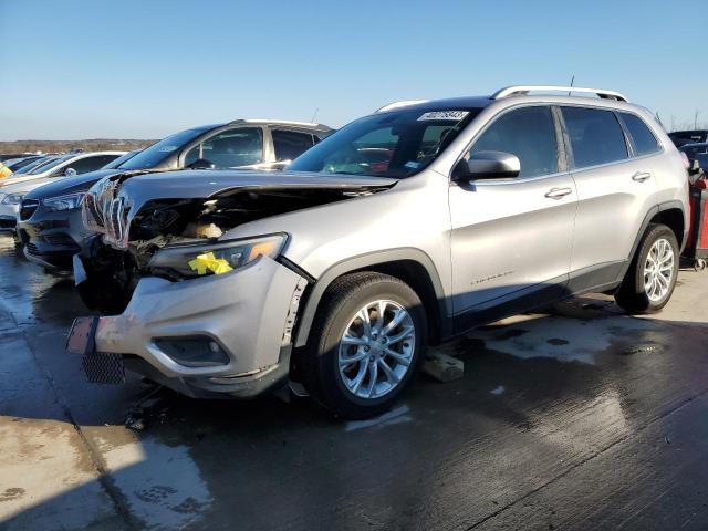 Salvage cars for sale from Copart Grand Prairie, TX: 2019 Jeep Cherokee Latitude