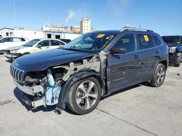 Vehiculos salvage en venta de Copart New Orleans, LA: 2019 Jeep Cherokee Limited