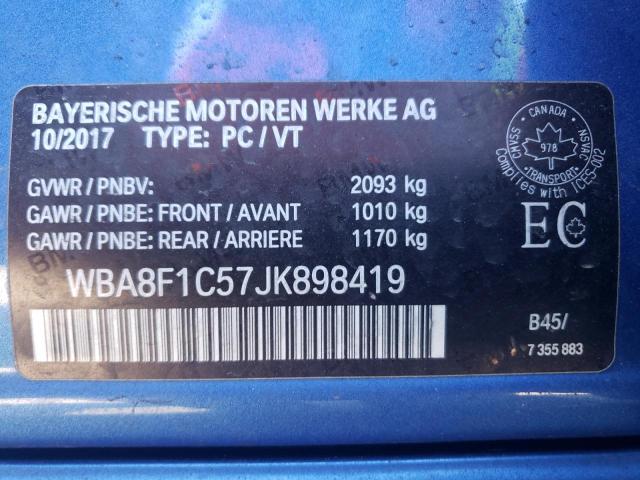 2018 BMW 328 D XDRI - WBA8F1C57JK898419