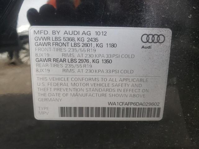 VIN WA1CFAFP6DA029602 2013 Audi Q5, Premium no.13