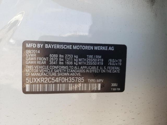 2015 BMW X5 SDRIVE3 - 5UXKR2C54F0H35785