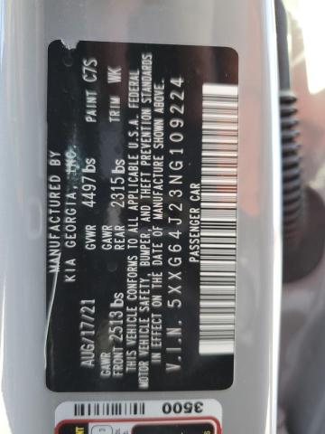 5XXG64J23NG109224 KIA K5 GT LINE