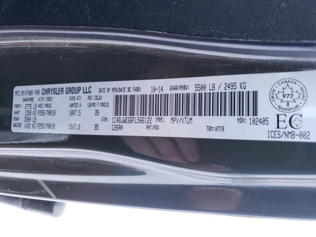 2015 JEEP WRANGLER U - 1C4BJWEG6FL566122