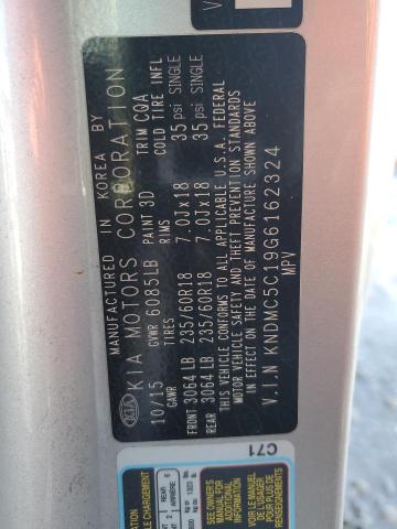 KNDMC5C19G6162324 KIA SEDONA EX