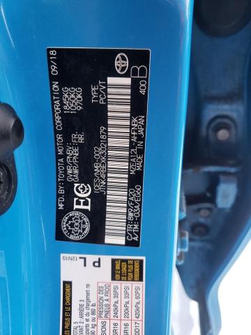 2019 TOYOTA COROLLA SE - JTNK4RBEXK3021879