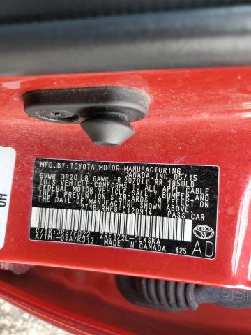 2015 TOYOTA COROLLA L 2T1BURHE8FC420914