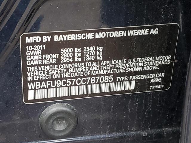 WBAFU9C57CC787085 BMW 550 Xi