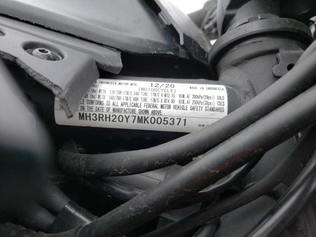 2021 YAMAHA MT-03 - MH3RH20Y7MK005371