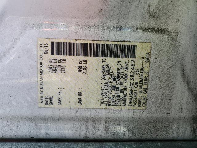 2016 NISSAN MAXIMA 3.5 - 1N4AA6AP2GC382482