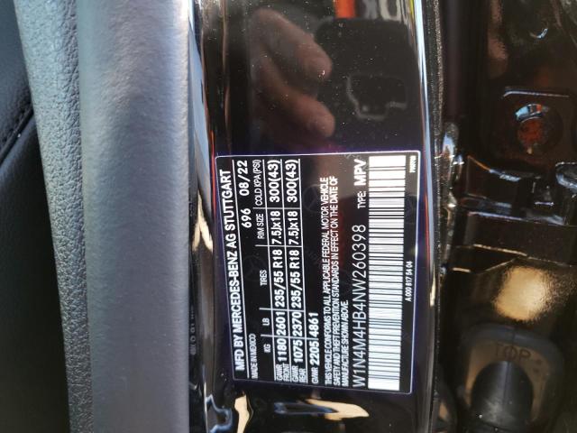 2022 MERCEDES-BENZ GLB 250 4M - W1N4M4HB4NW260398