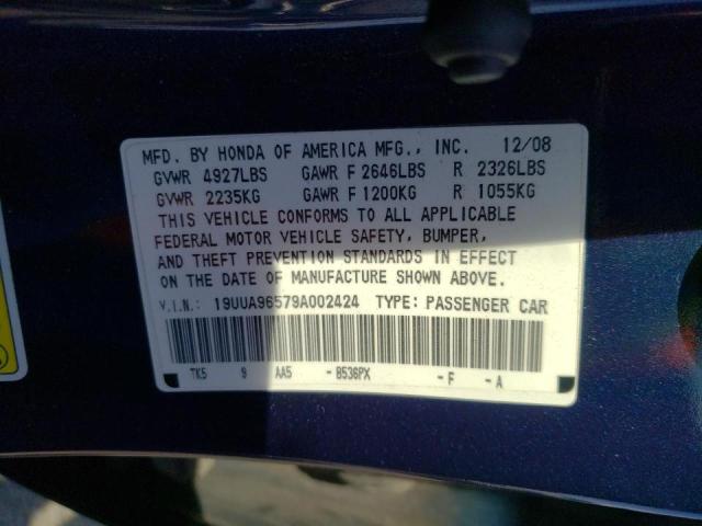 19UUA96579A002424 Acura TL