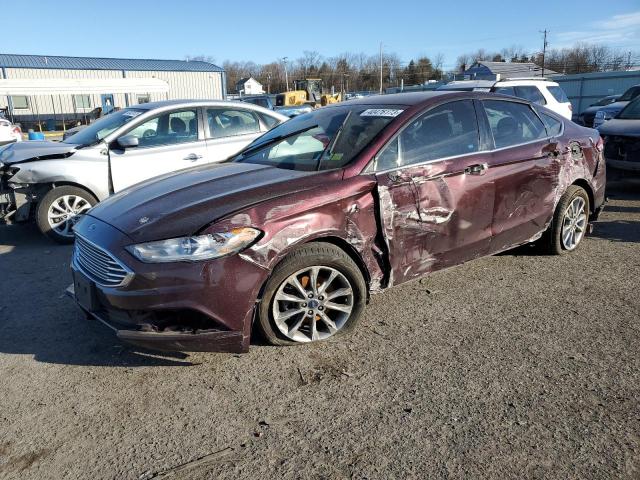 Lot #2406379107 2017 FORD FUSION SE salvage car