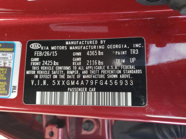 5XXGM4A79FG456933 KIA Optima Lx