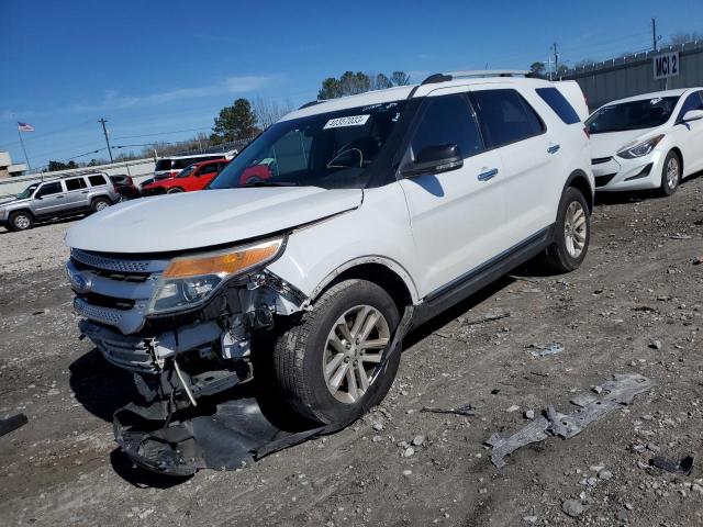 Ford Explorer salvage cars for sale: 2015 Ford Explorer XLT
