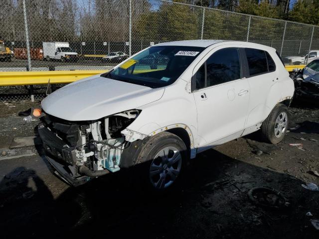 Salvage cars for sale at Waldorf, MD auction: 2018 Chevrolet Trax LS