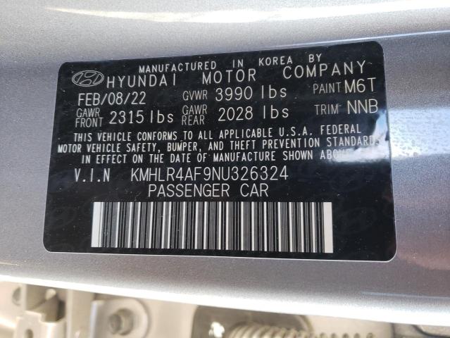 2022 HYUNDAI ELANTRA N - KMHLR4AF9NU326324