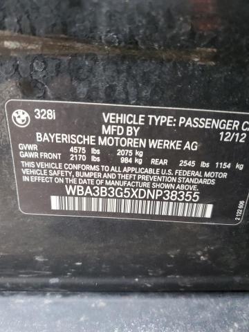 WBA3B3G5XDNP38355 BMW 328 XI