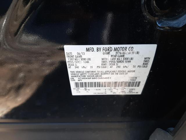 1FM5K8F88EGA04951 2014 Ford Explorer Limited