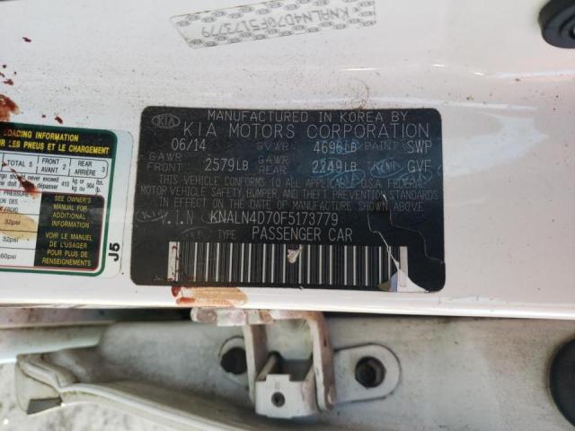 KNALN4D70F5173779 KIA Cadenza