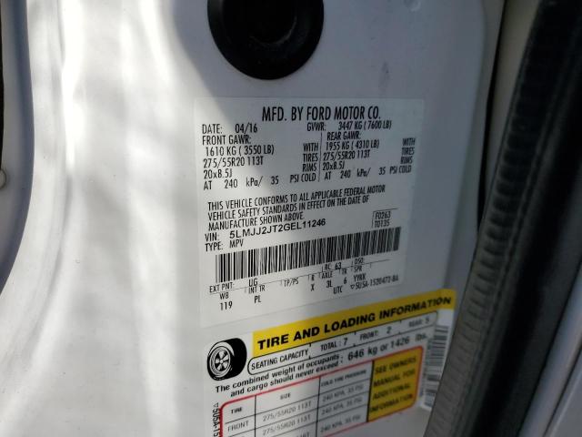 5LMJJ2JT2GEL11246 Lincoln Navigator