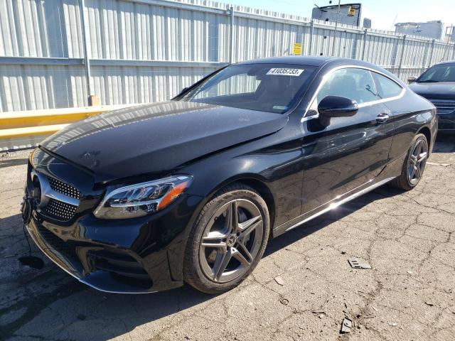 Mercedes-Benz C-Class salvage cars for sale: 2019 Mercedes-Benz C 300 4matic